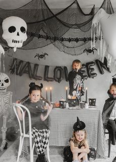Halloweenowy balon CZASZKA