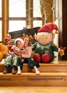 Siedz�cy balon �wi�teczny ELF 92 cm