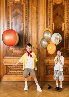Balon foliowy HERB HOGWARTU 35 cm