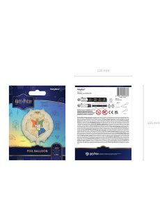Balon foliowy HERB HOGWARTU 35 cm