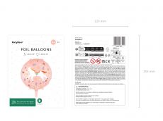 Balon foliowy KO� 45cm