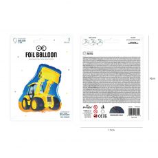 Balon foliowy KOPARKA balon koparka balon urodzinowy balon dla dziecka