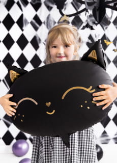 Foliowy balon KOTEK czarny 48x36cm