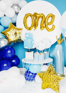 Balon z napisem MAM ROCZEK balon urodzinowy