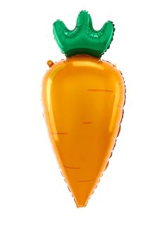Balon foliowy MARCHEWKA na Wielkanoc 42x91cm