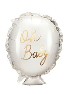Balon foliowy na baby shower OH BABY