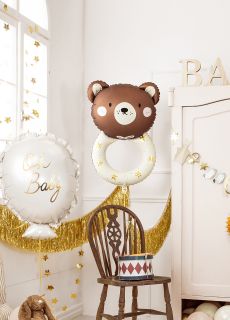 Balon foliowy na baby shower OH BABY