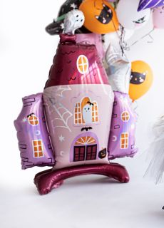 Balon na Halloween dla dzieci NAWIEDZONY DOM 116cm