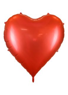 Ogromny balon SERCE xxl 136cm balon w kszta�cie serca balon foliowy balon na Walentynki balon walentynkowy