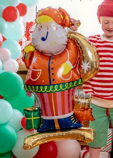 Balon foliowy MIKOAJ stojcy 106cm