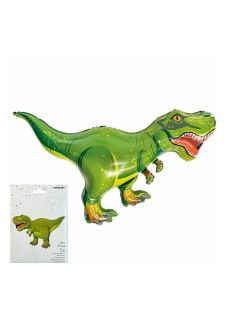 Balon foliowy T-REX (113x71 cm) balon dinozaur balon t rex dekoracje dinozaury