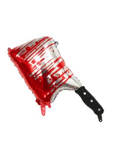 Du�y balon foliowy na halloween TASAK Z KRWI�