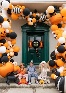 Du�y balon halloweenowy TRICK OR TREAT