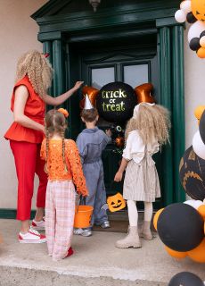 Du�y balon halloweenowy TRICK OR TREAT