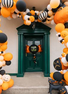 Du�y balon halloweenowy TRICK OR TREAT