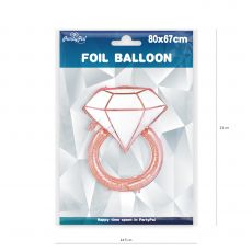 Balon PIER�CIONEK dekoracja na panie�ski