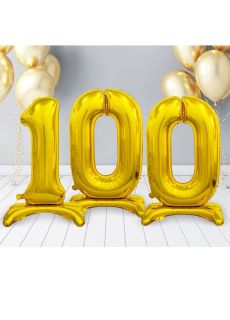 Balon STOJ�CY cyfra 0
