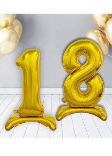 Balon STOJ�CY cyfra 1