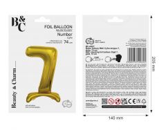 Balon STOJ�CY cyfra 7