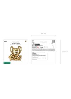 Du�y balon stoj�cy PUCHAR balon puchar balon champion balony dla ch�opca