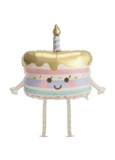 Foliowy balon chodz�cy TORCIK balon tort balon chodz�cy balon urodzinowy balony urodzinowe