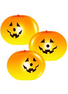 Balony na Halloween LED �WIEC�CE DYNIE (3szt.)