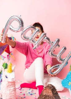 Balon foliowy PARTY holograficzny