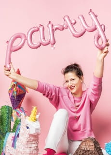 Balon foliowy PARTY rowy