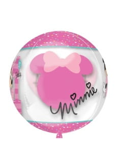 Balon na roczek MYSZKA MINNIE kula