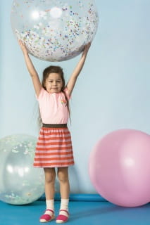 Balon GIGANT jasnorowy