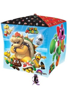 Balon SUPER MARIO sze�cian