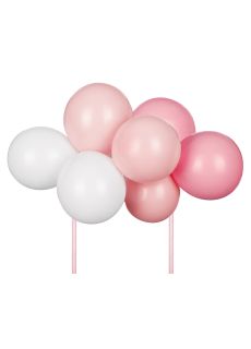 Topper na tort z balon�w PASTELOWY 29cm