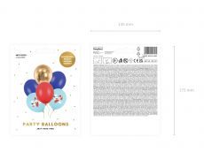 Balony dla dzieci SAMOLOCIK lateksowe (6szt.)