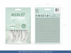 Balony ekologiczne bia�e 30cm (10szt.)