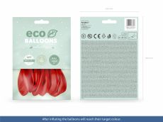 Balony ekologiczne czerwone 30cm (10szt.)