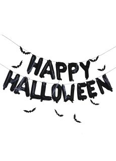 Balony napis HAPPY HALLOWEEN