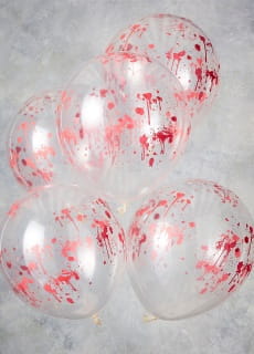 Balony KRWAWE HALLOWEEN (5szt.)