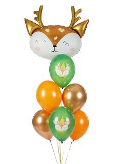 Balony lateksowe JELONEK (6szt.)
