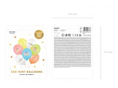 Balony lateksowe KR�LICZEK 30cm (7szt.)