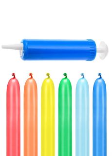 Balony modelinowe z pompk� mix (30szt.) 