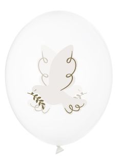 Balony na komuni� GO��BKI 6szt.