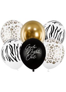 Balony na wiecz�r panie�ski GIRLS NIGHT OUT 30cm (6szt.)