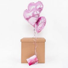 Balony w pude�ku + kartka GRATULACJE NA NARODZINY DZIECKA