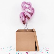 Balony w pude�ku + kartka GRATULACJE NA NARODZINY DZIECKA