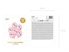 Balony z koniem r�owe (6szt.)