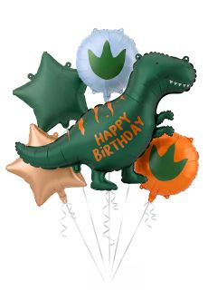 Zestaw balon�w DINOZAUR dekoracje na urodziny ch�opca balony dinozaury balony z dinozaurami
