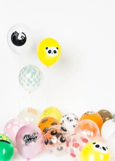 Balony BANAN te (5szt.)