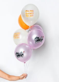 Balony MASZ G�OS pomara�czowe (5szt.)