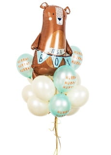Balony lateksowe HURRA! (5szt.)