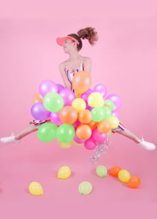 Balony kolorowe neon 25cm (5szt.)